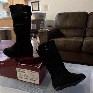 Arizona Jean Company Toddler Black Boots